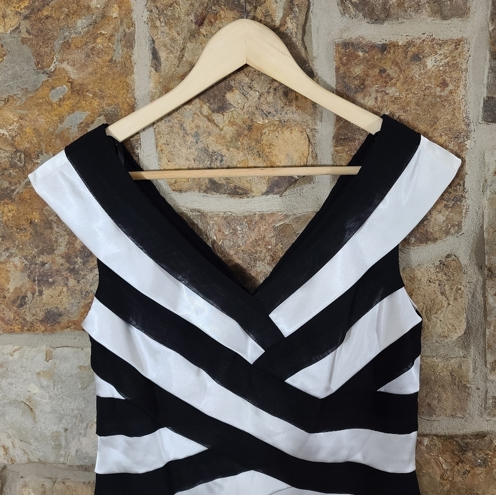 Xscape Layered Ruffle Sheath Dress - Picture 3 of 6